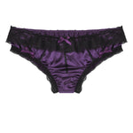 Load image into Gallery viewer, Men&#39;s Satin Bikini Panties Skirt
