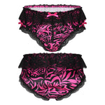 Load image into Gallery viewer, Men&#39;s Satin Bikini Panties Skirt
